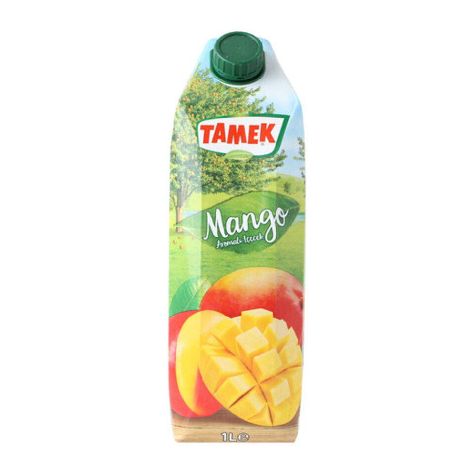 TAMEK MEYVE SU 1 LT-MANGO